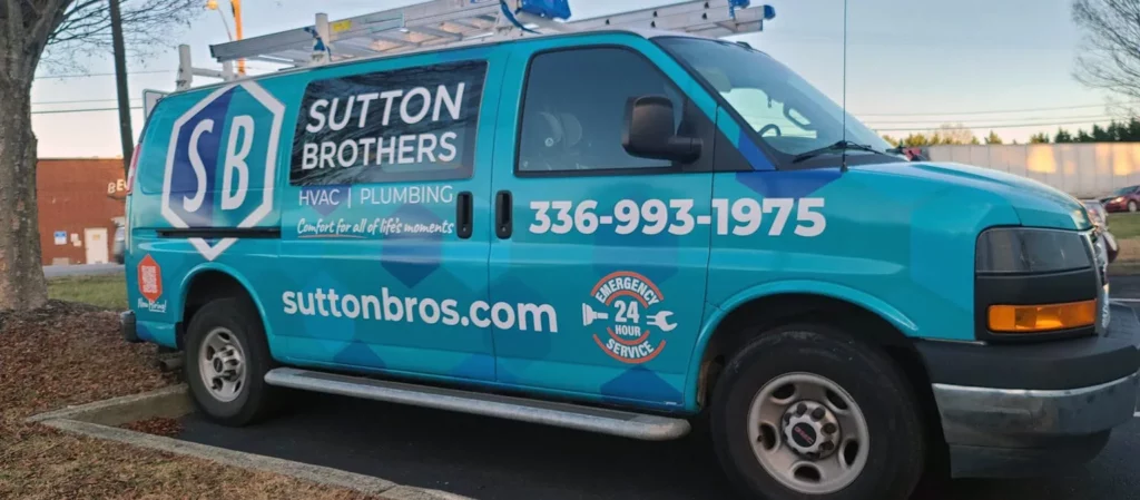 Sutton Brothers truck wrap.
